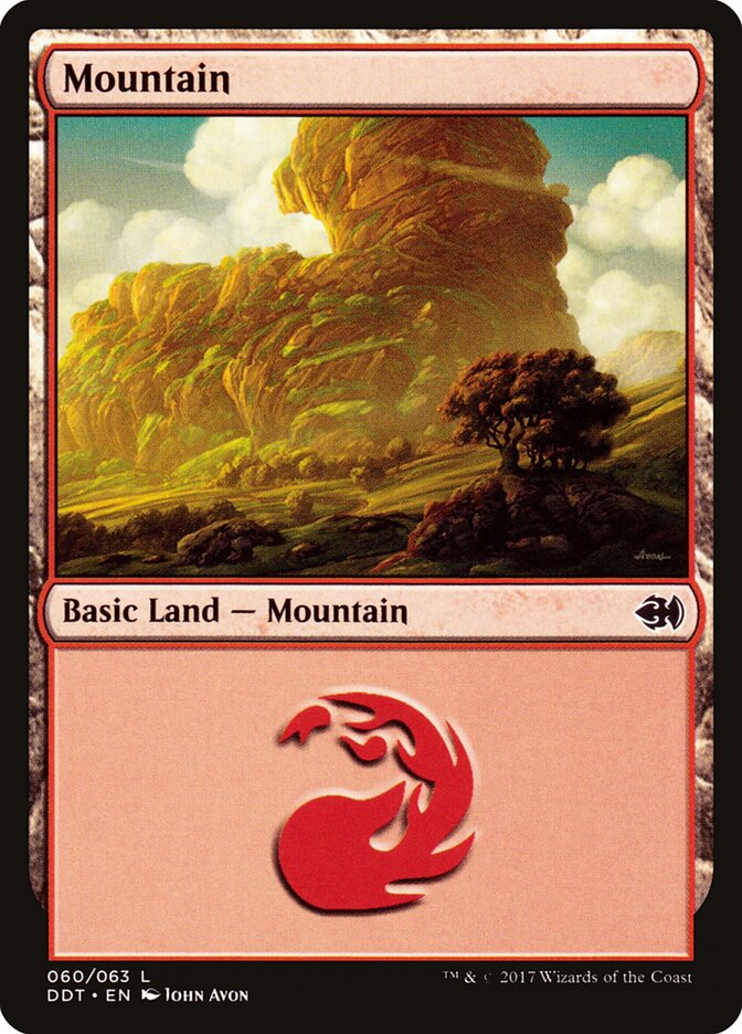Mountain — Duel Decks: Merfolk vs. Goblins 60/63