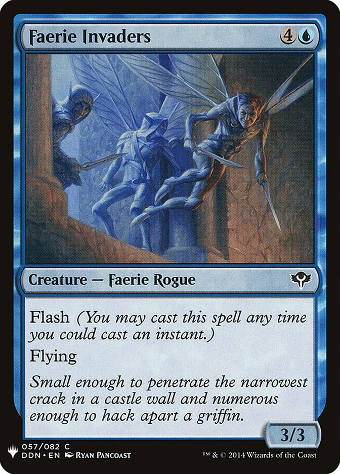 Faerie Invaders — The List DDN-57/5581