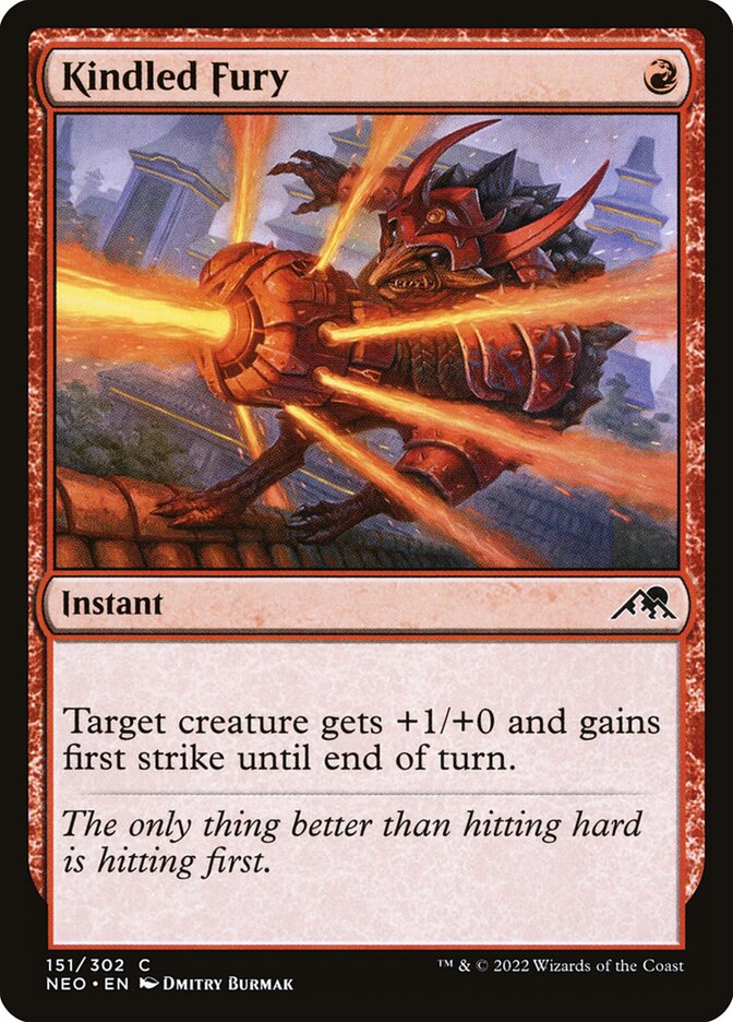 Kindled Fury — Kamigawa: Neon Dynasty 151/531