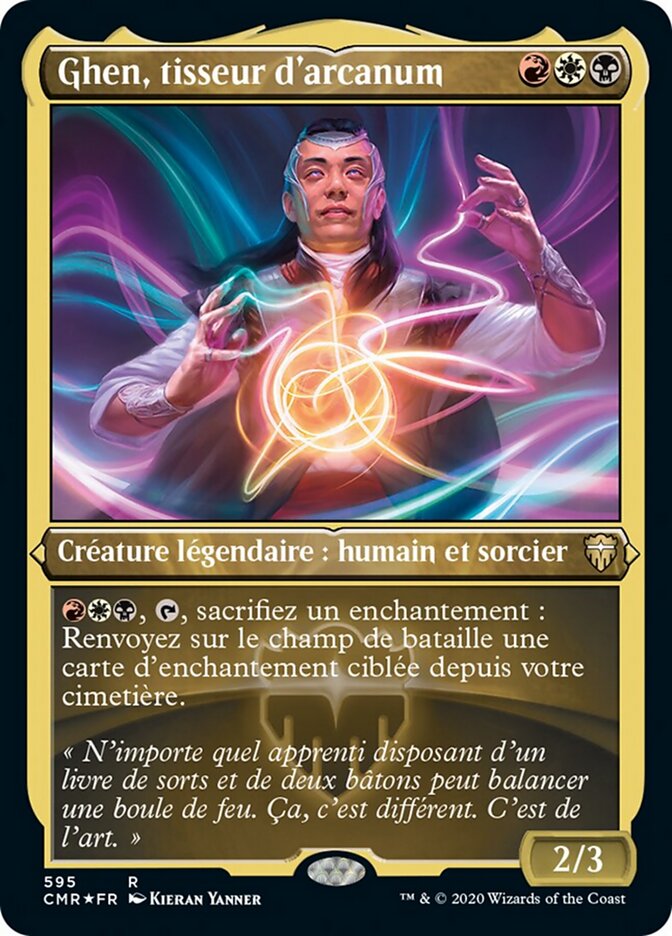 Ghen, tisseur d'arcanum — Commander Legends 595/718
