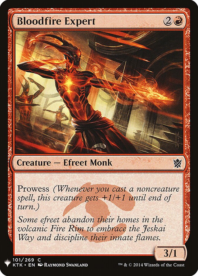 Bloodfire Expert — The List KTK-101/5581