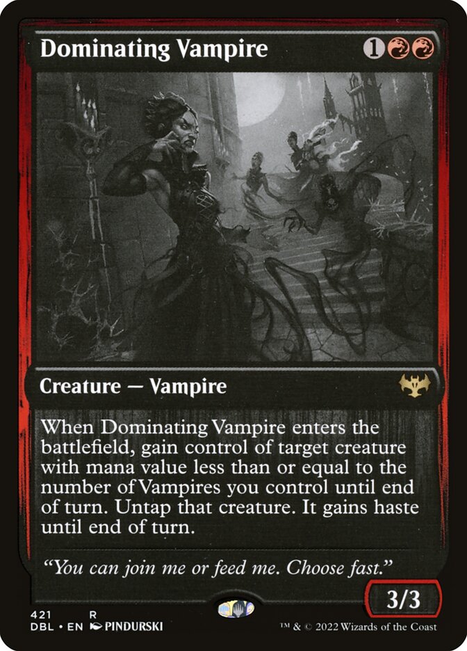Dominating Vampire — Innistrad: Double Feature 421/535