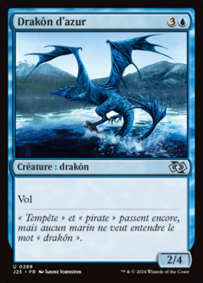 Drakôn d'azur — Foundations Jumpstart 288/779