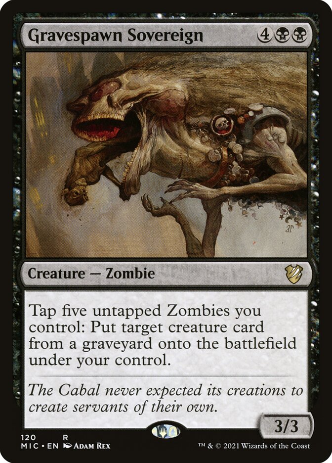Gravespawn Sovereign — Midnight Hunt Commander 120/187
