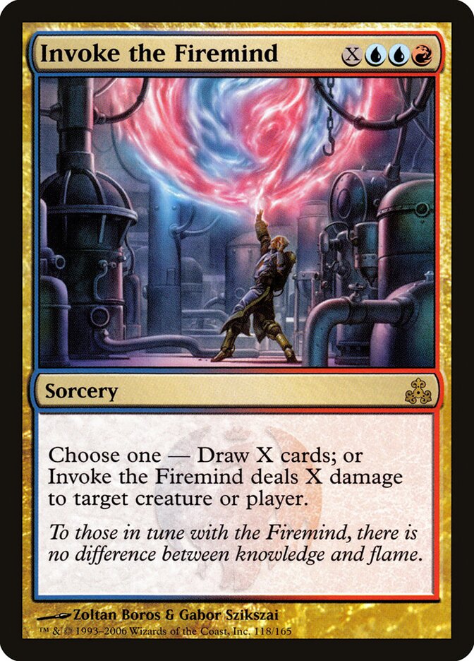 Invoke the Firemind — Guildpact 118/165