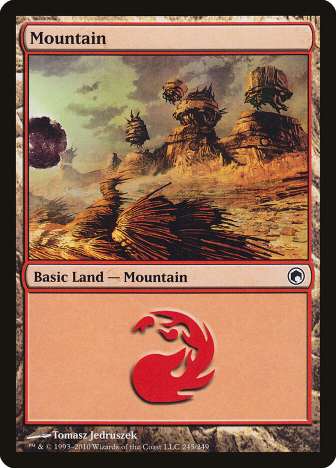 Mountain — Scars of Mirrodin 245/249