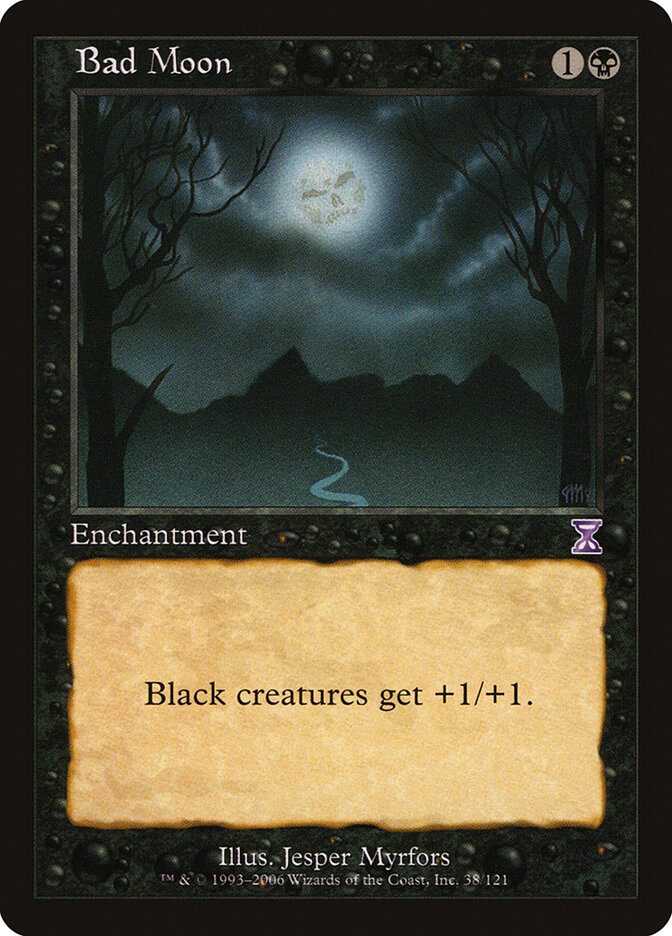 Bad Moon — Time Spiral Timeshifted 38/121
