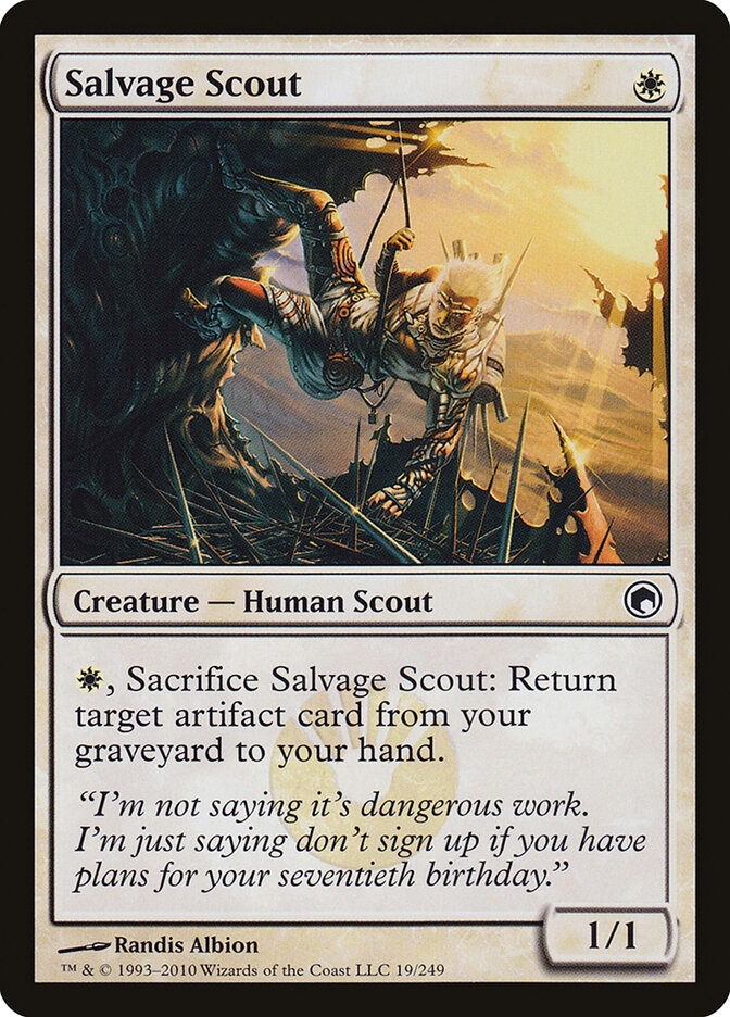 Salvage Scout — Scars of Mirrodin 19/249