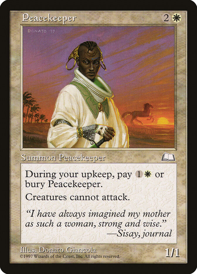 Peacekeeper — Weatherlight 22/167