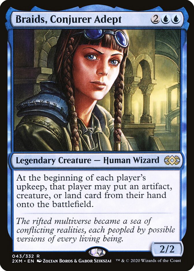 Braids, Conjurer Adept — Double Masters 43/384