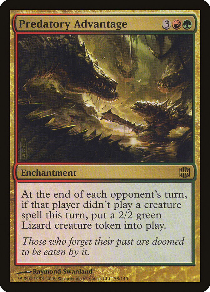 Predatory Advantage — Alara Reborn 58/145