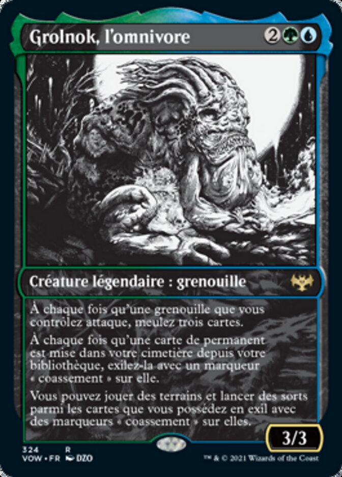 Grolnok, l'omnivore — Innistrad: Crimson Vow 324/423