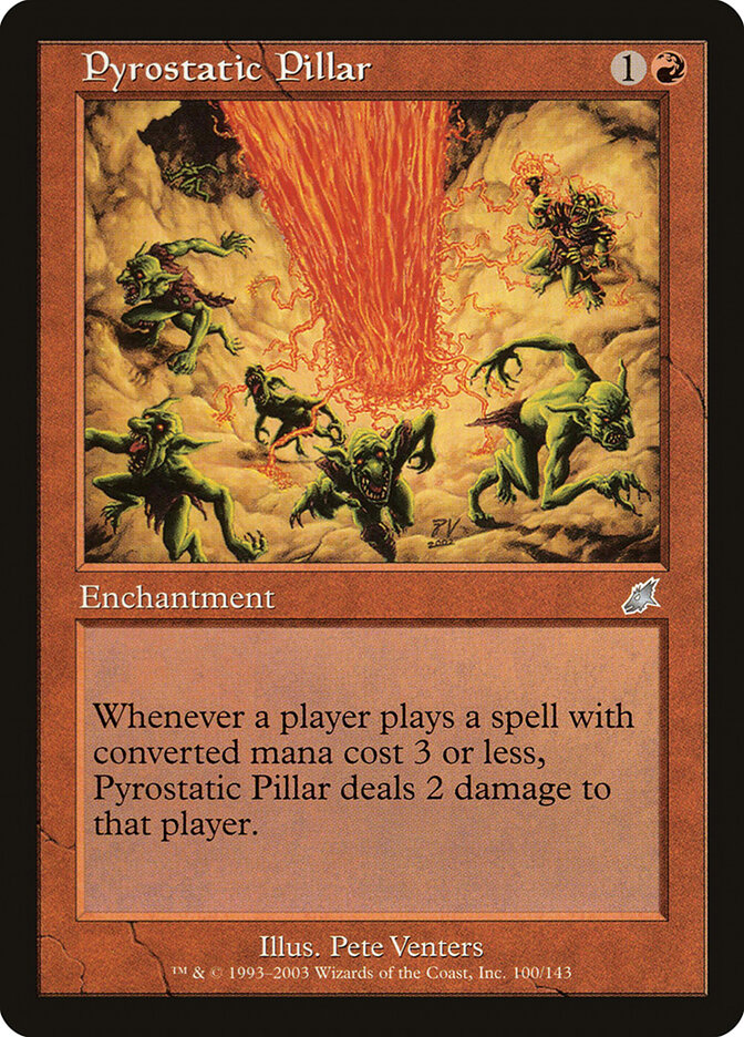 Pilier pyrostatique — Scourge 100/143
