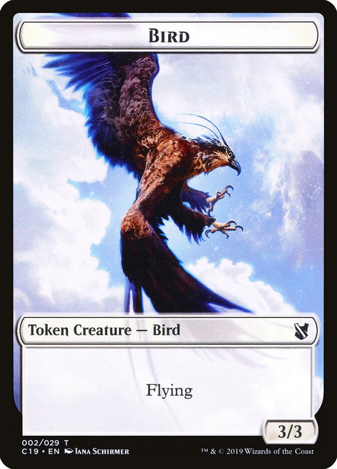 Bird — Commander 2019 Tokens 2/29