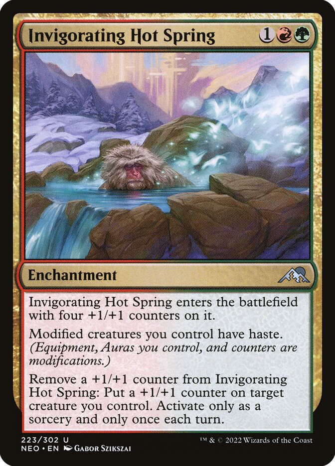 Invigorating Hot Spring — Kamigawa: Neon Dynasty 223/531