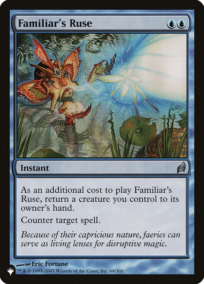Familiar's Ruse — The List LRW-64/5581