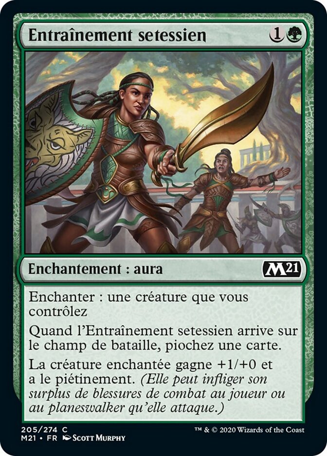 Entraînement setessien — Core Set 2021 205/397
