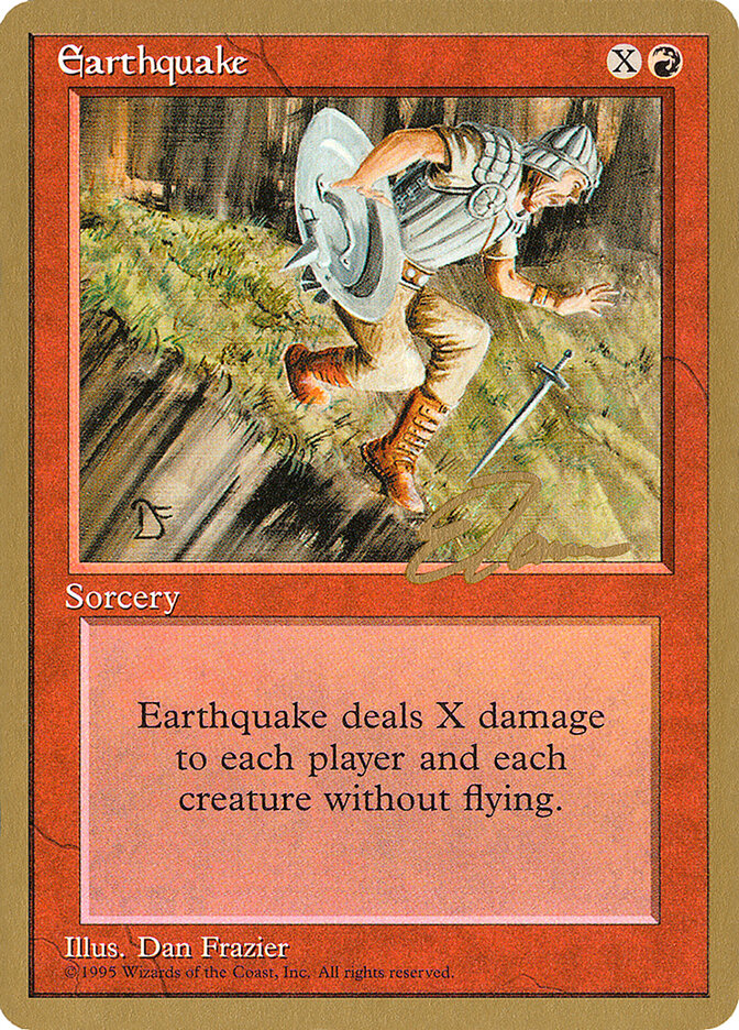 Earthquake — Pro Tour Collector Set et189/308