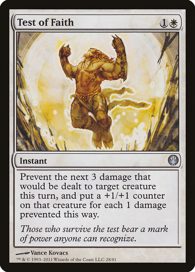 Test of Faith — Duel Decks: Knights vs. Dragons 28/81