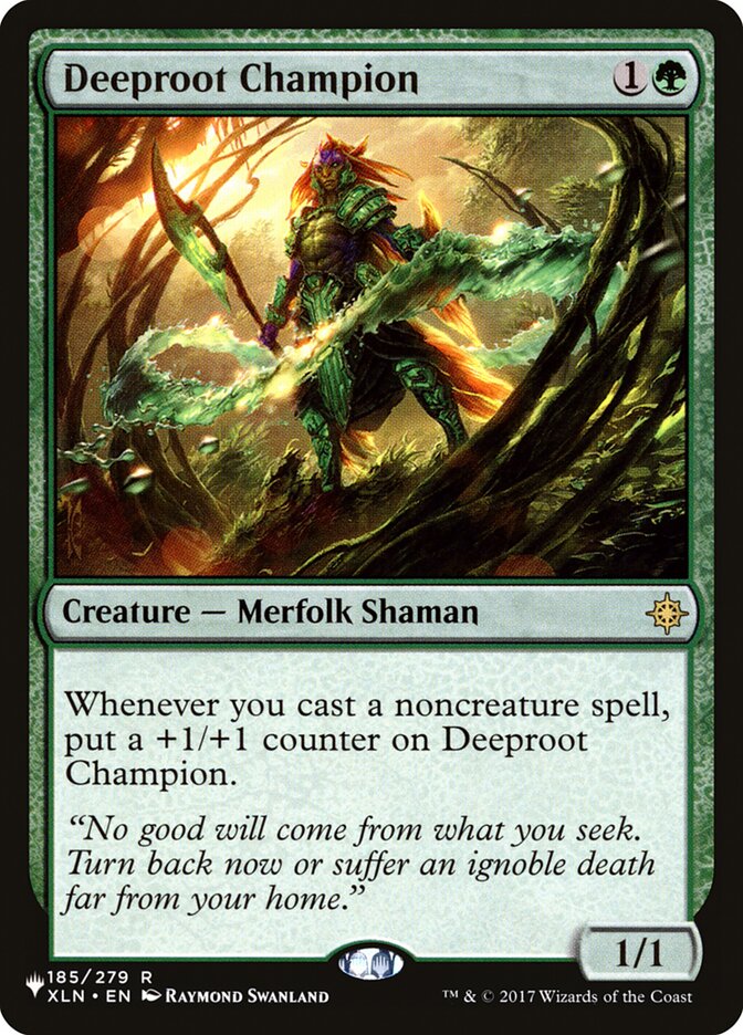 Deeproot Champion — The List XLN-185/5581