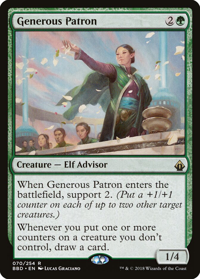 Generous Patron — Battlebond 70/256