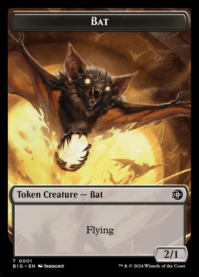 Bat — The Big Score Tokens 1/7