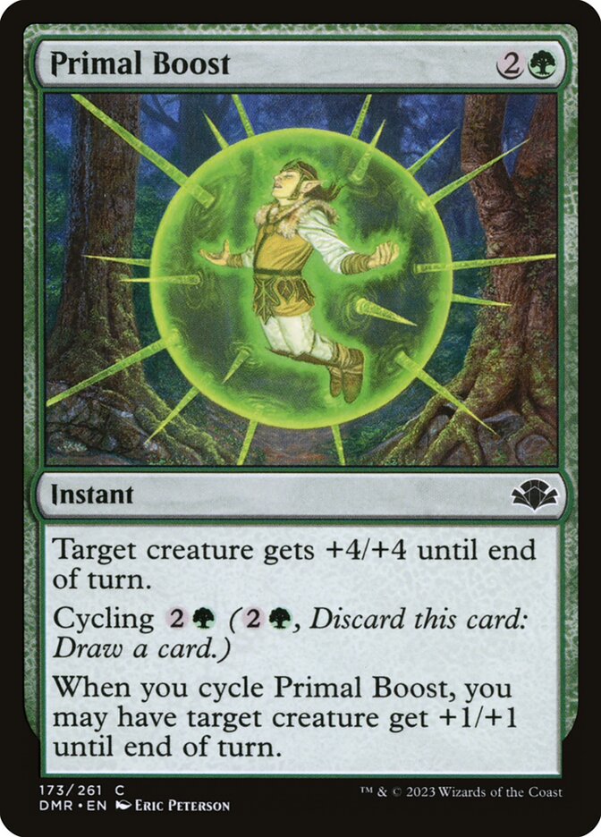 Primal Boost — Dominaria Remastered 173/457