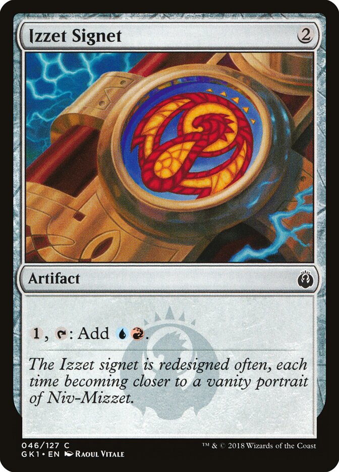 Izzet Signet — GRN Guild Kit 46/127