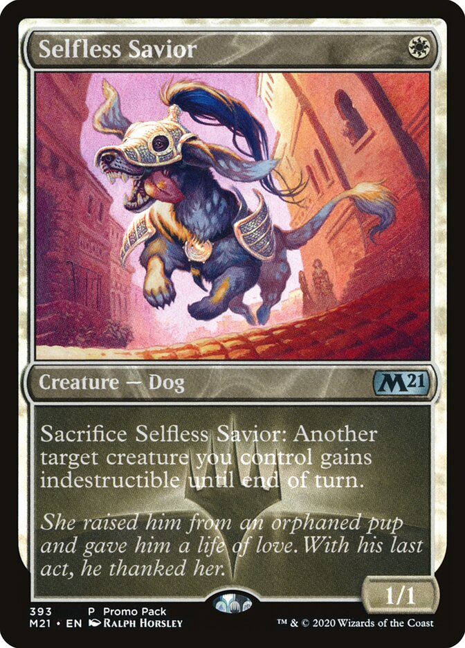 Selfless Savior — Core Set 2021 393/397