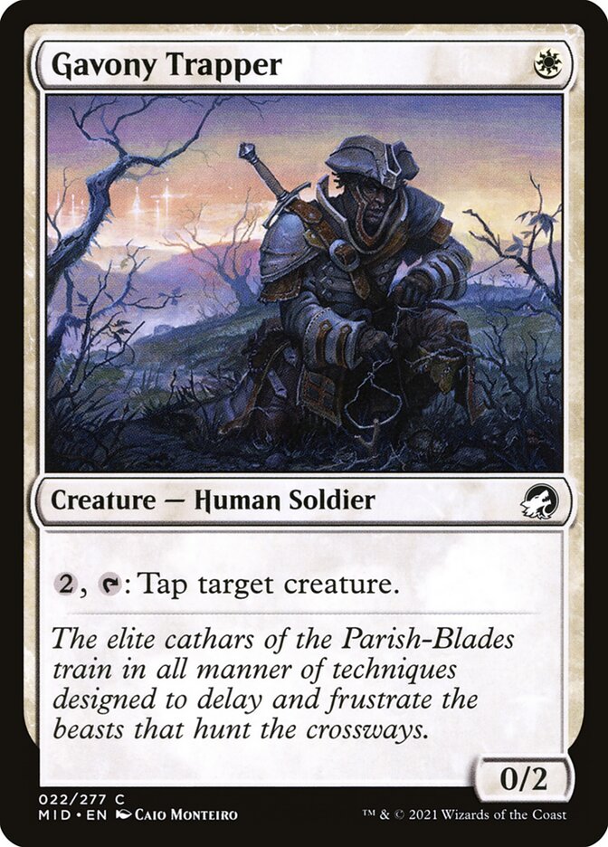 Gavony Trapper — Innistrad: Midnight Hunt 22/398