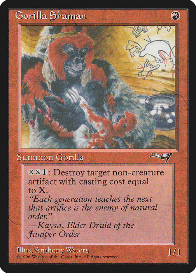 Gorilla Shaman — Alliances 72b/199