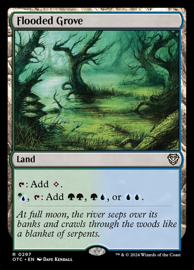 Flooded Grove — Outlaws of Thunder Junction Commander 297/342