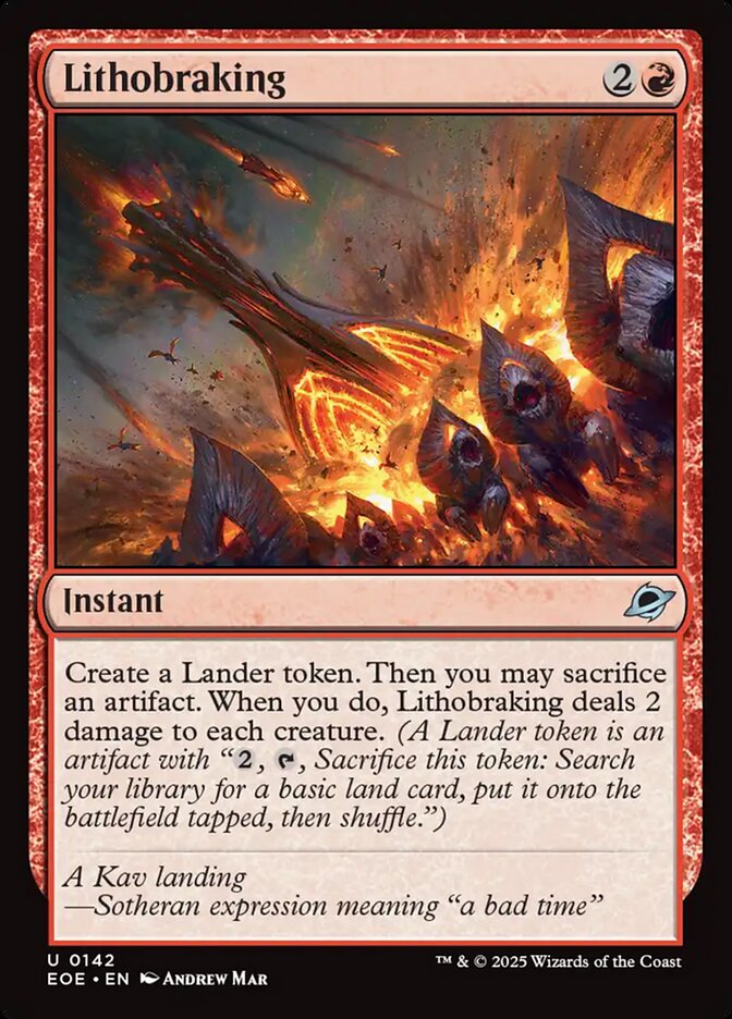 Lithobraking — Edge of Eternities 142/399