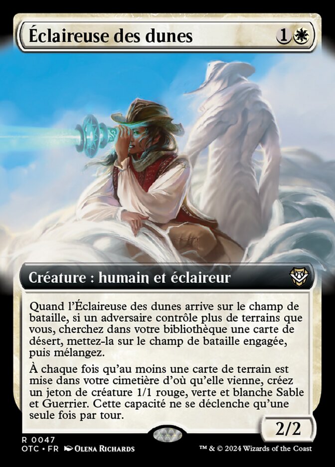 Éclaireuse des dunes — Outlaws of Thunder Junction Commander 47/342