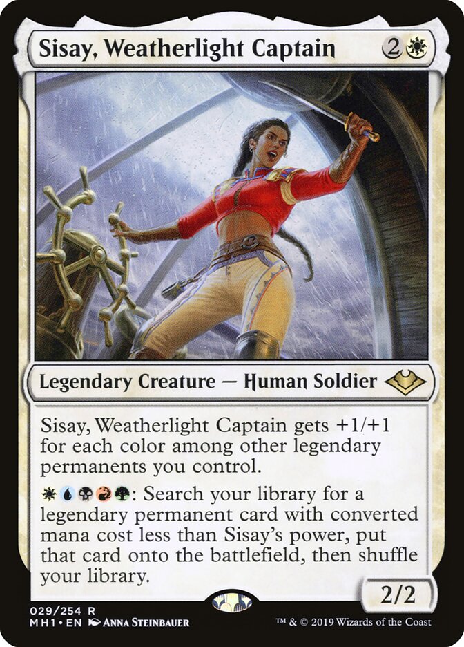 Sisay, Weatherlight Captain — Modern Horizons 29/255