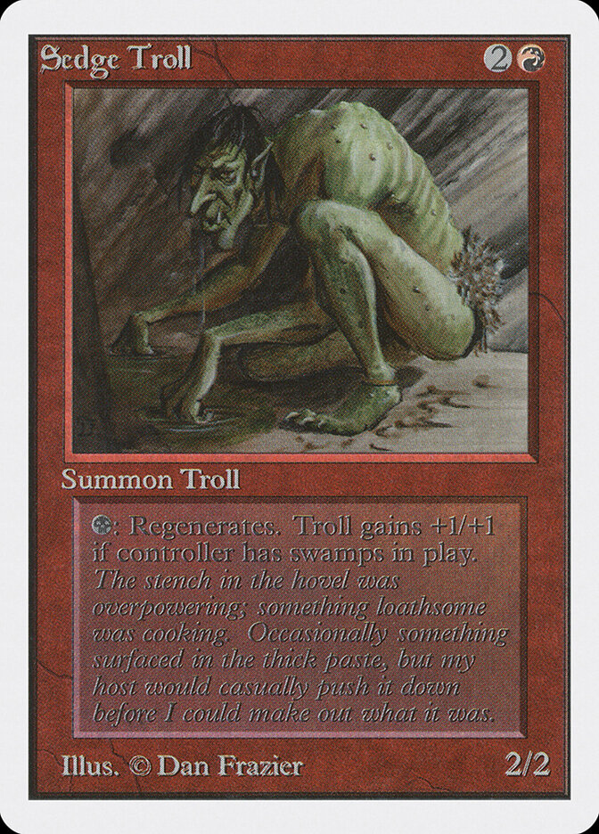 Sedge Troll — Unlimited Edition 173/302