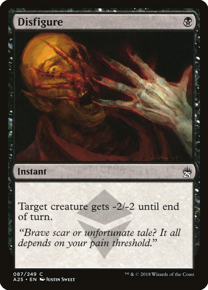 Disfigure — Masters 25 87/249