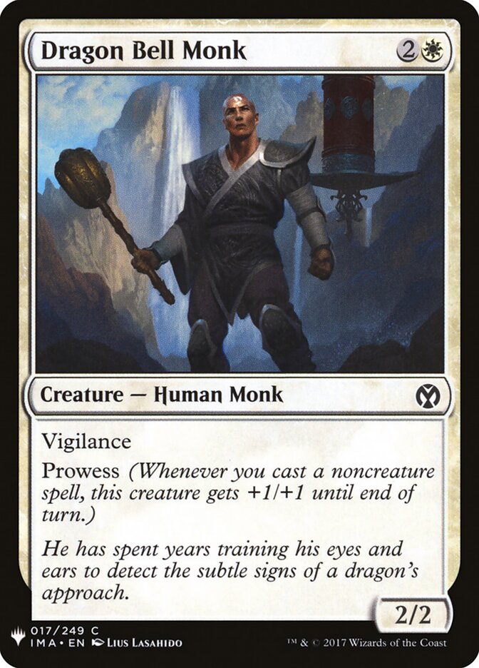 Dragon Bell Monk — The List IMA-17/5581