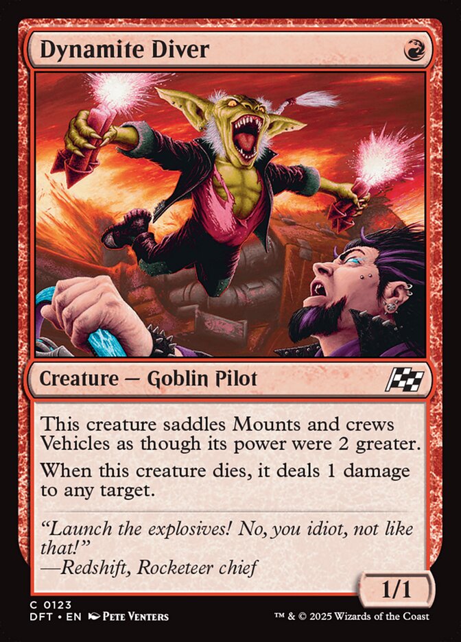 Plongeur dynamiteur — Aetherdrift 123/553