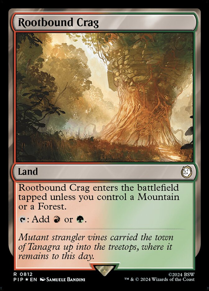 Rootbound Crag — Fallout 812/1068