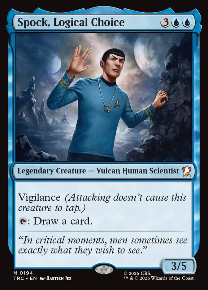 Spock, Logical Choice — Star Trek Commander 194/41