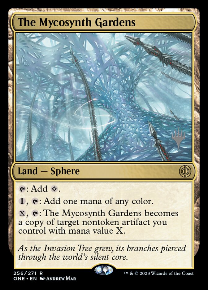 The Mycosynth Gardens — Phyrexia: All Will Be One Promos 256p/160