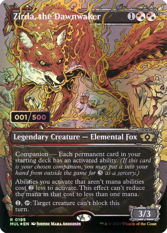 Zirda, the Dawnwaker — Multiverse Legends 195z/261