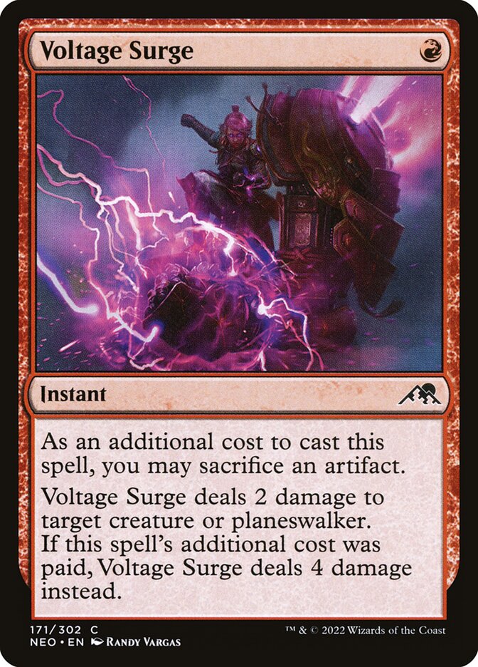 Voltage Surge — Kamigawa: Neon Dynasty 171/531