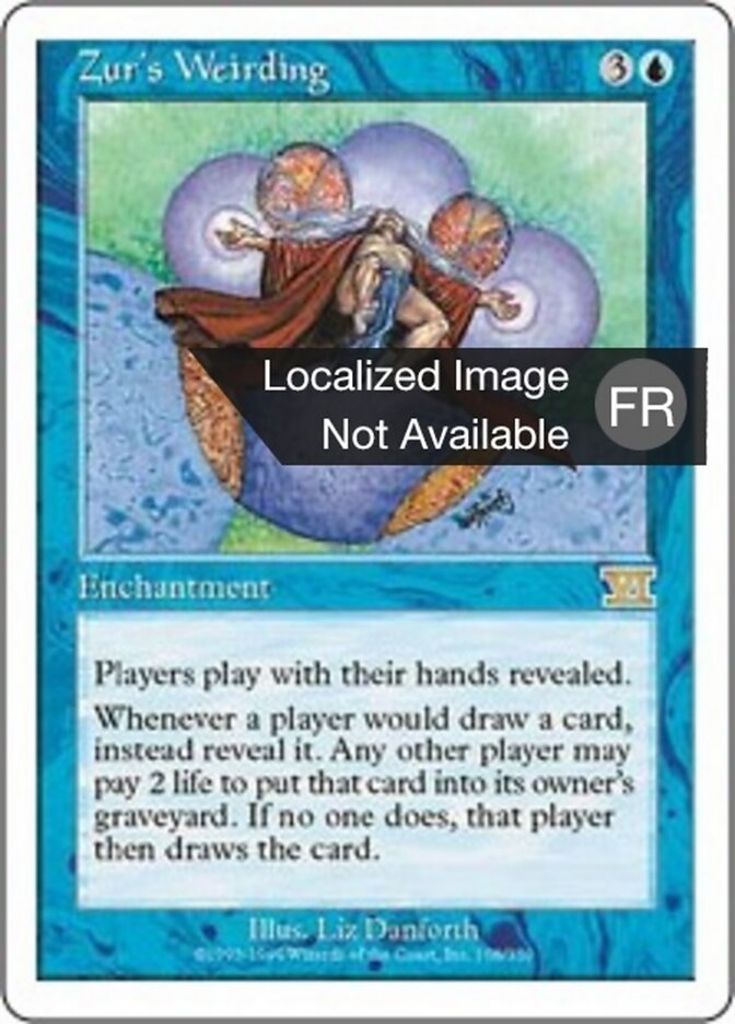 Déterminisme selon Zur — Classic Sixth Edition 108/351
