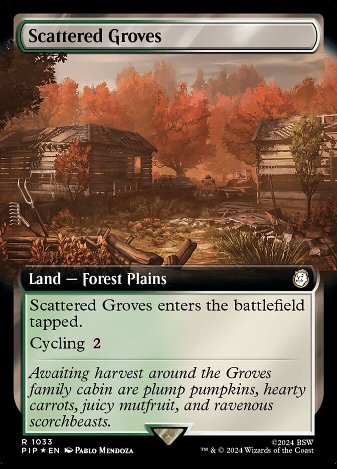 Scattered Groves — Fallout 1033/1068
