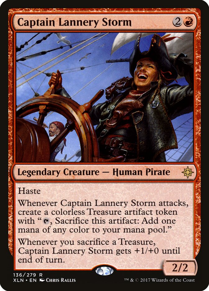 Captain Lannery Storm — Ixalan 136/289