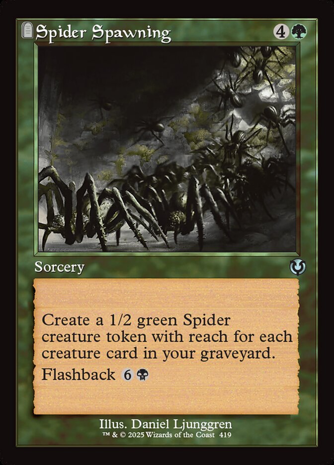 Spider Spawning — Innistrad Remastered 419/495