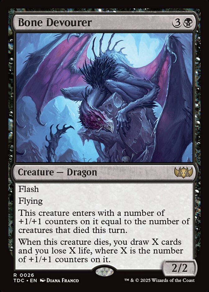 Bone Devourer — Tarkir: Dragonstorm Commander 26/413