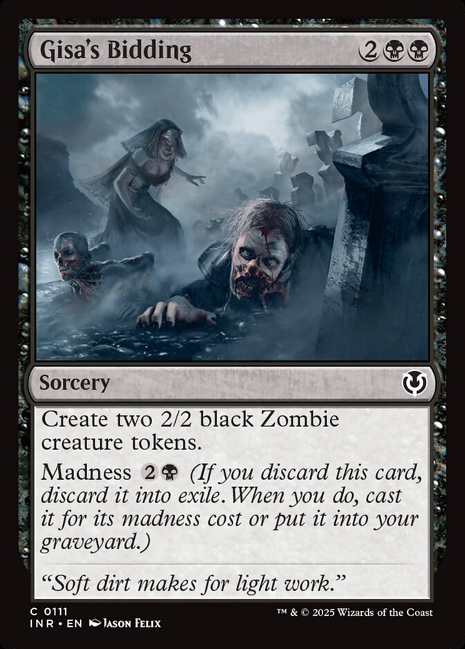 Gisa's Bidding — Innistrad Remastered 111/495